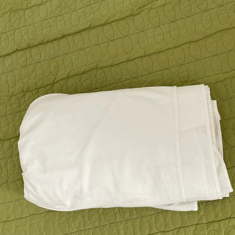Bed Skirt, White Bed Ruffle Full Size, #2